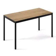 Письмовий стіл Art in Head Brevity Loft standart 1400х750х670 Дуб крафт золотий/Чорний метал (TB04120000030) Зображення