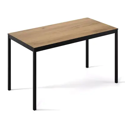 Письмовий стіл Art in Head Brevity Loft standart 1400х750х670 Дуб крафт золотий/Чорний метал (TB04120000030) Зображення