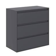 Комод Art in Head 3 Light 790x800x420 Графіт (LT01070000000) Зображення