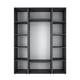 Шафа розпашна комбінована №16 ART IN HEAD Light 1600x500x2200 Графіт (LTK0167000000) Зображення