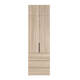 Шафа розпашна з антресоллю №2 Art In Head Light 800x2500x500 Дуб Сонома світла (A1LT12130000000) Зображення