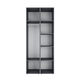 Шафа розпашна комбінована з антресоллю №13 Art in Head Light 800х2500х500 Графіт сірий (A1LTK0137000000) Зображення