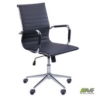 Крісло для керівника AMF Slim LB Хром Tilt Неаполь-01 Зображення