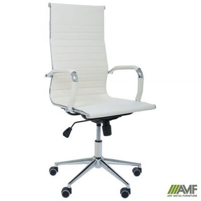 Крісло для керівника AMF Slim HB Хром Tilt Неаполь-50 Зображення