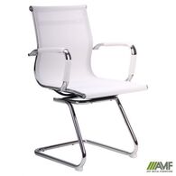 Конференційне крісло AMF Slim Net CF (XH-633C) біле Зображення