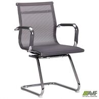 Конференційне крісло AMF Slim Net CF (XH-633C) сіре Зображення
