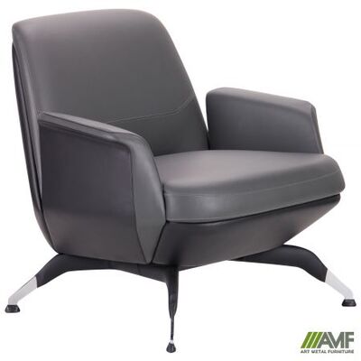 Офісне крісло AMF Absolute Grey/Black Зображення