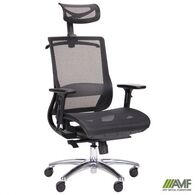 Офісне крісло AMF Coder Black Alum Black Зображення