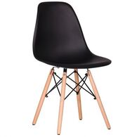 Стілець AMF Aster RL Wood пластик чорний Зображення