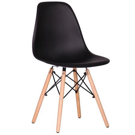 Стілець AMF Aster RL Wood пластик чорний Зображення