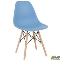 Стілець AMF Aster RL Wood пластик синій Зображення