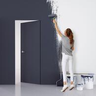 Двері прихованого монтажу під фарбування SecretDoors Shield Universal 45 анодовані, внутрішнє/зовнішнє відкривання Зображення