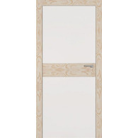 Міжкімнатні двері Omega  Woodline  W-1 RAL / KEMICHAL + шпон ясен Зображення