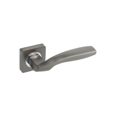 Дверна ручка Gavroche GERMANIUM GEA1MBNCP MBN/CP графіт/хром Зображення