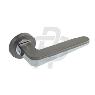 Дверна ручка Gavroche PALLADIUM PDZ2MBNCP MBN/CP графіт/хром Зображення
