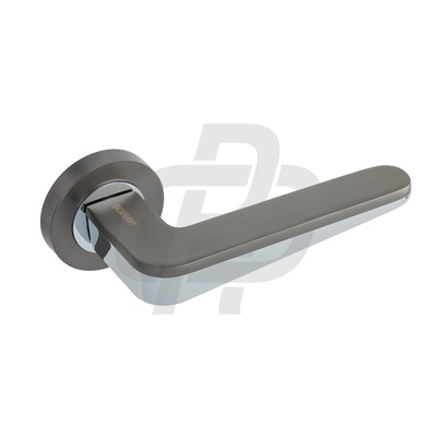 Дверна ручка Gavroche PALLADIUM PDZ2MBNCP MBN/CP графіт/хром Зображення