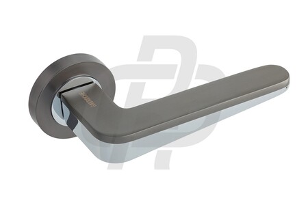 Дверна ручка Gavroche PALLADIUM PDZ2MBNCP MBN/CP графіт/хром Зображення