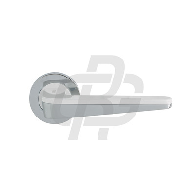 Дверная ручка Gavroche PALLADIUM PDZ2CPW CP/W хром/белый Изображение