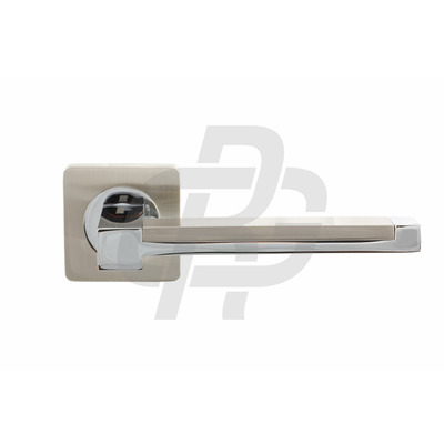 Дверна ручка Gavroche PLATINUM PTZ25SNCP SN/CP сатинований нікель/хром Зображення