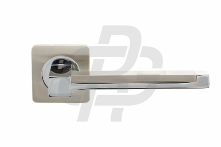 Дверна ручка Gavroche PLATINUM PTZ25SNCP SN/CP сатинований нікель/хром Зображення