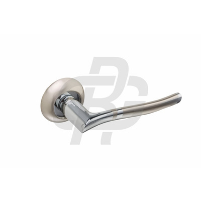 Дверна ручка Gavroche TITANIUM TIA5SNCP SN/CP сатинований нікель/хром Зображення
