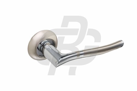Дверна ручка Gavroche TITANIUM TIA5SNCP SN/CP сатинований нікель/хром Зображення