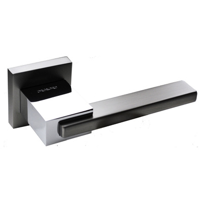 Дверная ручка Oro&Oro ALEXA 041-15E BLACK / MSN Изображение