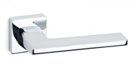 Дверна ручка SYSTEM ZETTA HA194 RO11 CR хром Зображення
