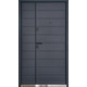Вхідні двері Abwehr Solid Defender 1200 RAL 7021T / Вулична плівка 1200×2050 мм Зображення