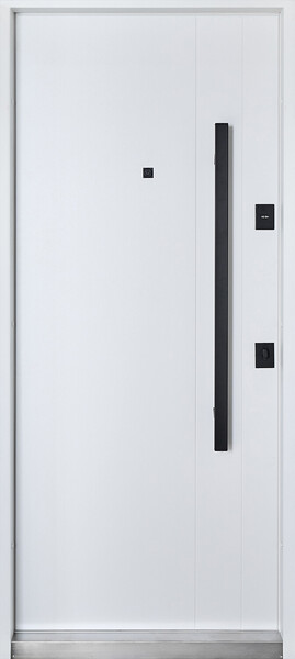 Вхідні двері Abwehr Pulse Defender 7021T / Білий 860/960×2050 мм Зображення