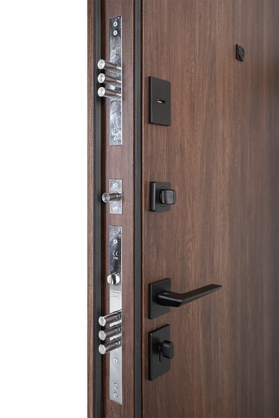 Вхідні двері Abwehr Laguna Classic Prime Дуб Табак 860/960×2050 мм Зображення