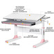 Детский стол Mealux Edmonton Multicolor PN Lite (арт.BD-610 W/MC + PN Lite) Изображение
