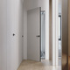 Двері прихованого монтажу під фарбування SecretDoors Light Black Universal 45, внутрішнє/зовнішнє відкривання Зображення