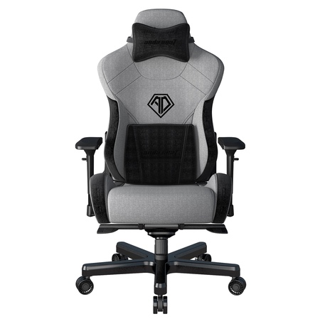 Геймерське крісло T-Pro 2 XL Anda Seat Grey Fabric Лляна тканина EverSoft™ Gray Fabric Зображення