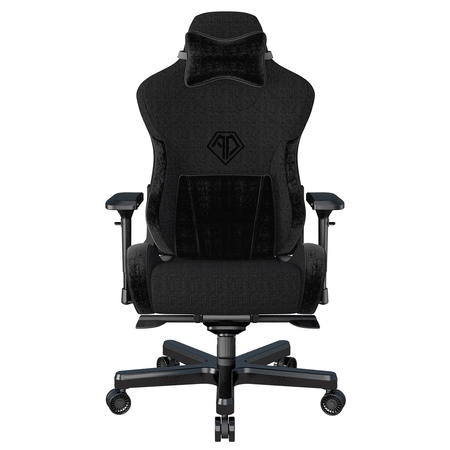 Офісне крісло T-Pro 2 XL Anda Seat Black Fabric Лляна тканина EverSoft™ Elegant Black Зображення