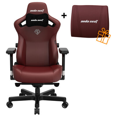 Геймерське крісло Kaiser 3 XL Anda Seat Maroon Шкіра ПВХ DuraXtra™ Maroon Зображення