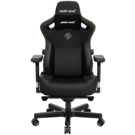Геймерське крісло Kaiser 3 XL Anda Seat Black Шкіра ПВХ DuraXtra™ Elegant Black Зображення