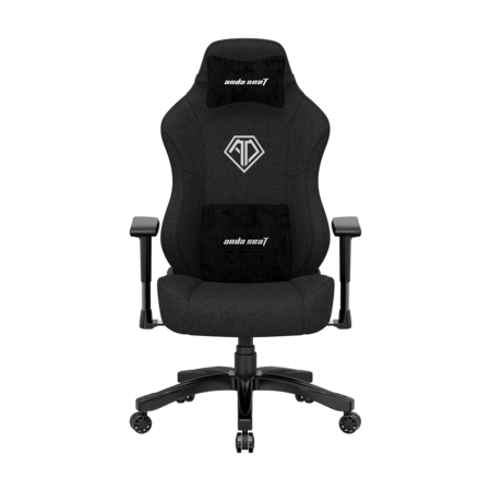 Геймерське крісло Phantom 3 L Anda Seat Black Fabric Лляна тканина EverSoft™ Black Fabric Зображення