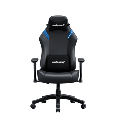 Геймерське крісло Luna L Anda Seat Black/Blue Шкіра ПВХ DuraXtra™ Black/Blue Изображение