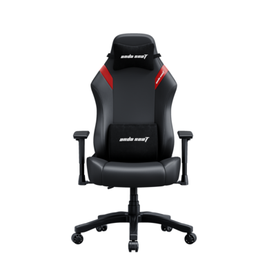 Геймерське крісло Luna L Anda Seat Black/Red Шкіра ПВХ DuraXtra™ Black/Red Изображение