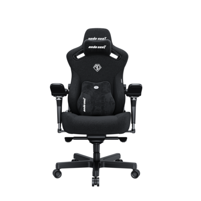 Геймерське крісло Kaiser 3 Pro XL Anda Seat Black Fabric Лляна тканина EverSoft™ Black Fabric Изображение