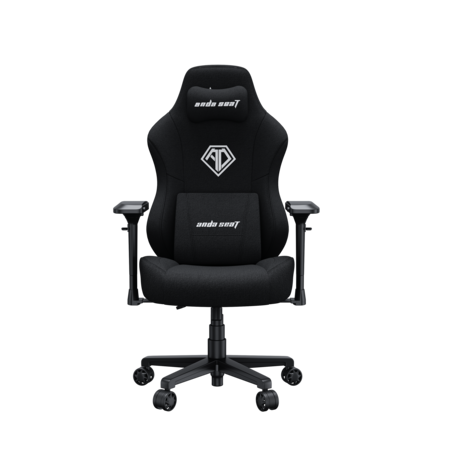 Геймерське крісло Phantom 3 PRO L Anda Seat Black Fabric Лляна тканина EverSoft™ Black Fabric Зображення
