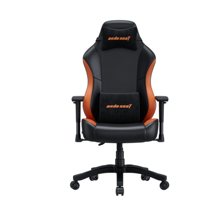 Геймерське крісло Luna L Anda Seat Orange/Black Шкіра ПВХ DuraXtra™ Orange/Black Зображення
