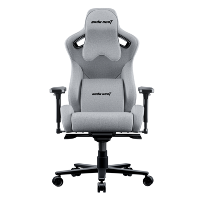 Геймерське крісло Kaiser 2 Pro XL Anda Seat Gray Linen Fabric Лляна тканина EverSoft™ Gray Fabric Зображення