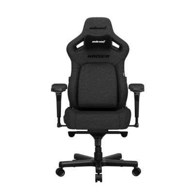 Геймерське крісло Kaiser 4 XL Anda Seat Dark Gray Fabric Лляна тканина EverSoft™ Dark Gray Fabric Зображення