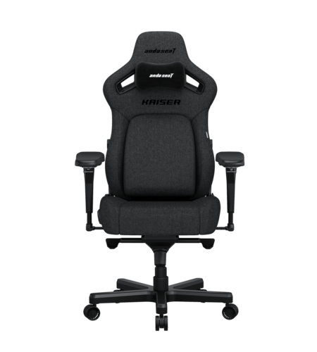 Геймерське крісло Kaiser 4 XL Anda Seat Dark Gray Fabric Лляна тканина EverSoft™ Dark Gray Fabric Зображення