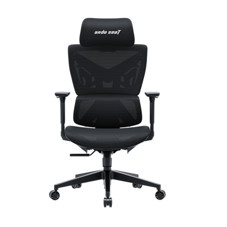 Геймерське крісло X-Air Mega ХL Mesh Anda Seat Space Black Сітчаста тканина Elegant Black Зображення