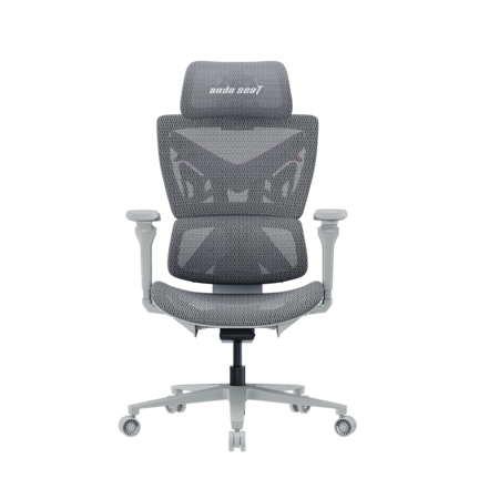 Геймерське крісло X-Air Pro XL Mesh Anda Seat Gray Twilight Сітчаста тканина Gray Twilight Зображення