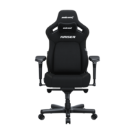 Геймерське крісло Kaiser 4 L Anda Seat Black Fabric Лляна тканина EverSoft™ Black Fabric Зображення