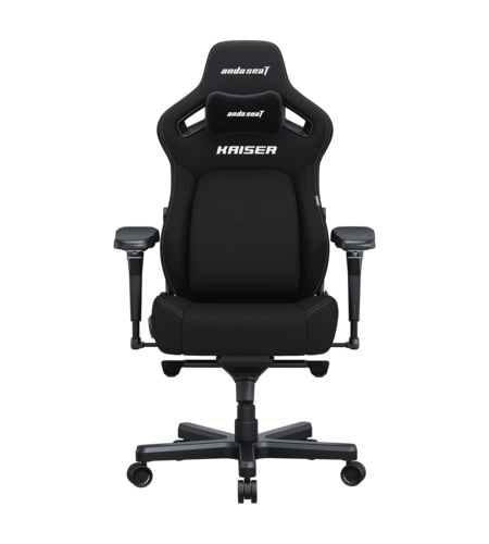 Геймерське крісло Kaiser 4 L Anda Seat Black Fabric Лляна тканина EverSoft™ Black Fabric Зображення
